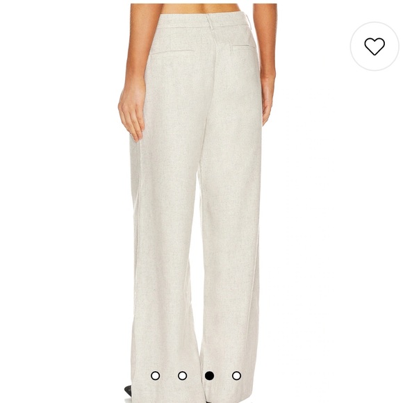 We wore what Low Rise Wool Trousers Heather Lt Grey - Picture 3 of 4